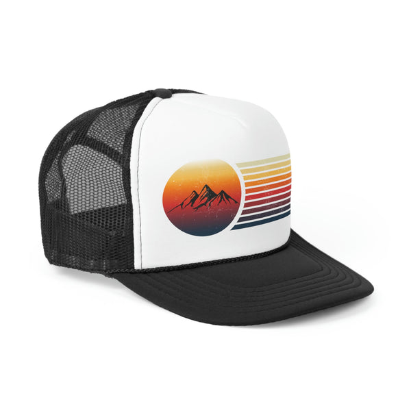 Retro Mountains Trucker Hat