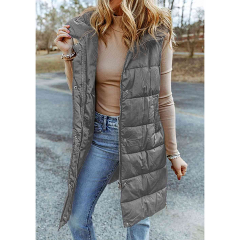 Aspen Long Puffer Vest