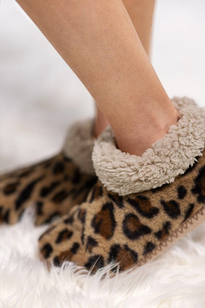 Leopard Slippers