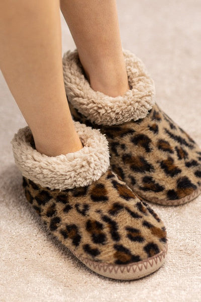 Leopard Slippers