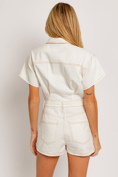 Danielle Denim Romper