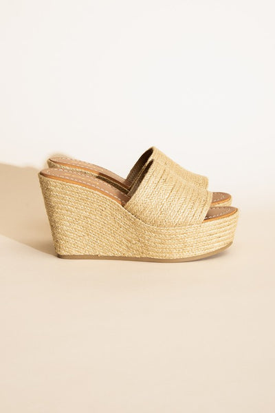 Summer Wedge Platform Heels