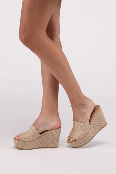 Summer Wedge Platform Heels