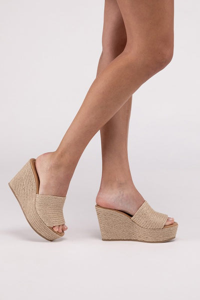 Summer Wedge Platform Heels