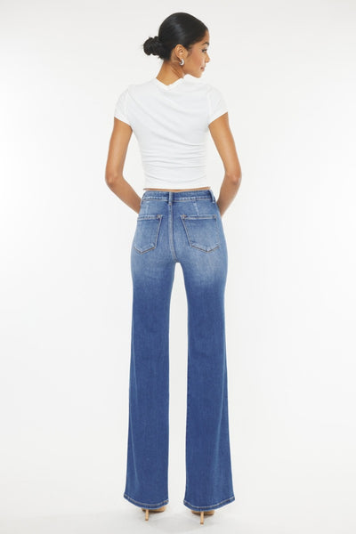 Kan Can Ultra High Waist Flare Jeans