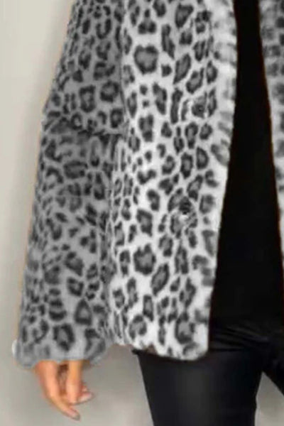 Cody Leopard Coat
