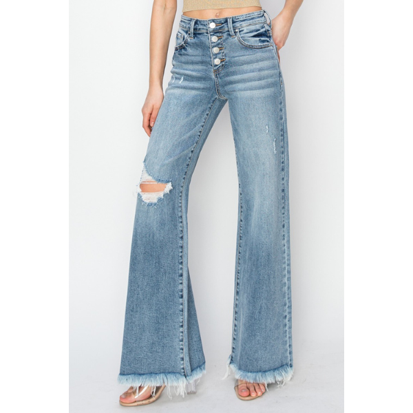 RISEN Wide Leg Jeans