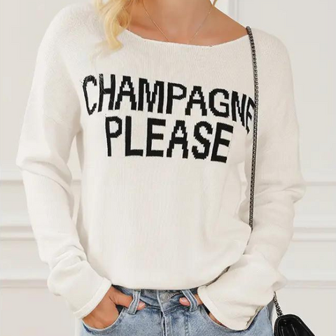 Champagne Sweater