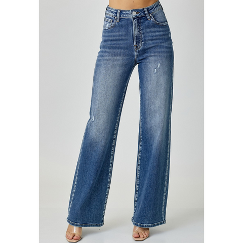 RISEN High Waist Wide Leg Jeans