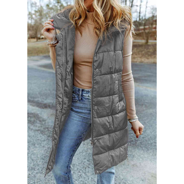 Aspen Long Puffer Vest