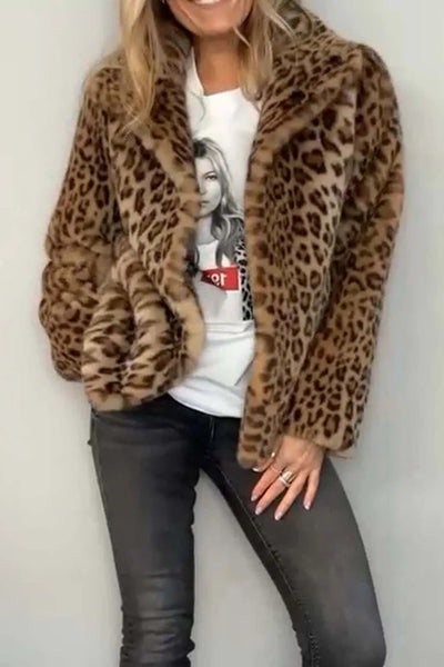 Cody Leopard Coat