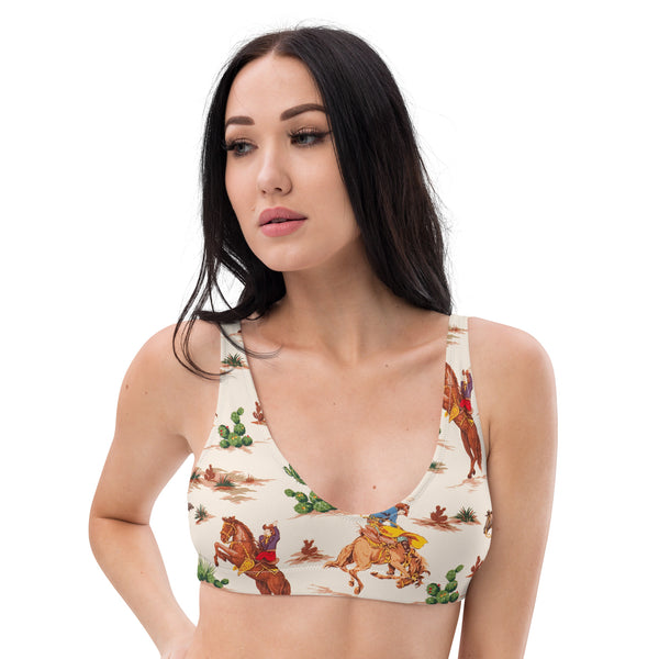 Wild West Recycled Bikini Top