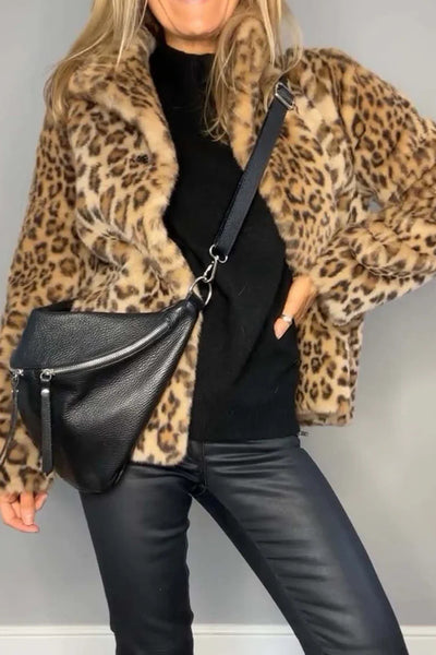Cody Leopard Coat