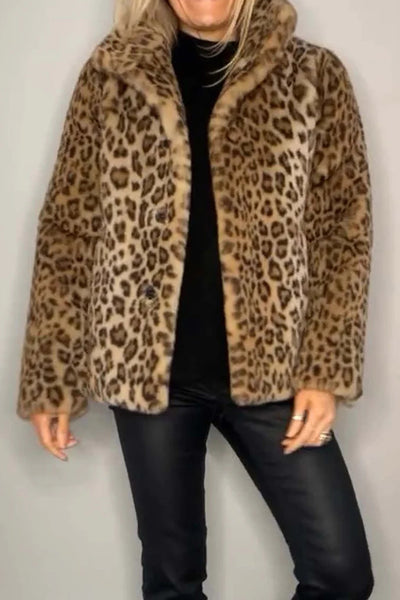 Cody Leopard Coat