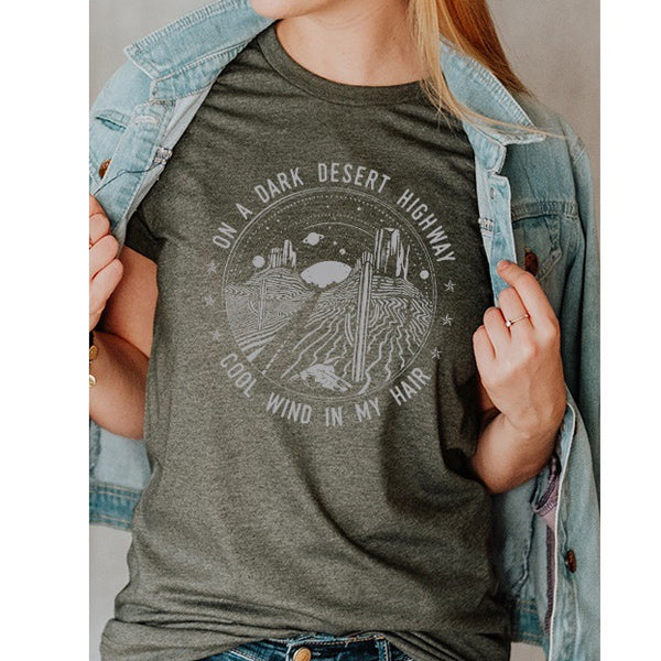 Dark Desert Highway T-Shirt