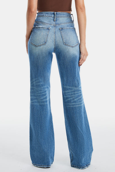 BAYEAS Ultra High-Waist Bootcut Jeans