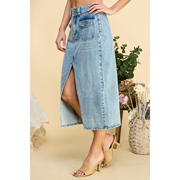 Charlotte Denim Skirt