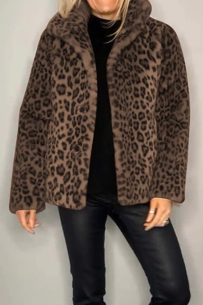 Cody Leopard Coat
