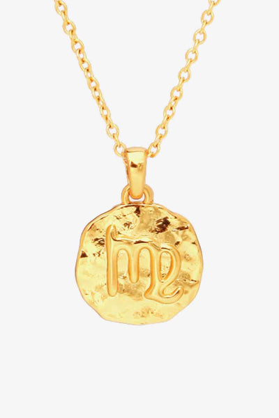 Zodiac Sign Pendant Necklace