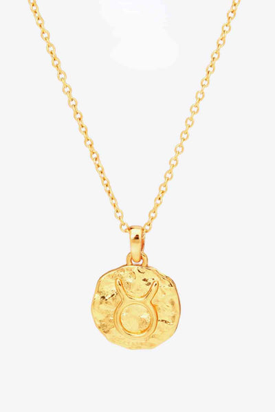 Zodiac Sign Pendant Necklace