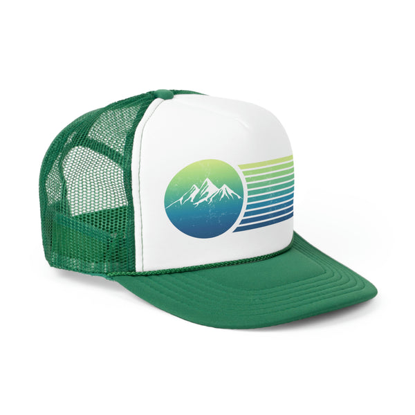 Retro Mountains Trucker Hat