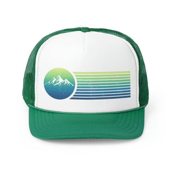 Retro Mountains Trucker Hat