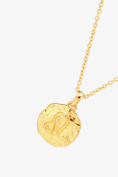 Zodiac Sign Pendant Necklace