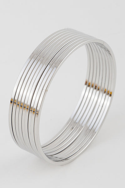 Silver Bracelet Set