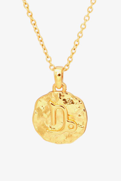 Zodiac Sign Pendant Necklace