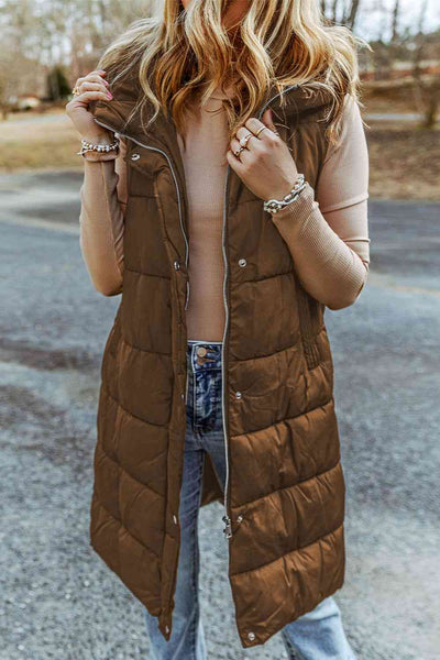 Aspen Long Puffer Vest