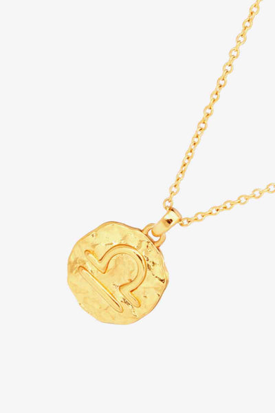 Zodiac Sign Pendant Necklace