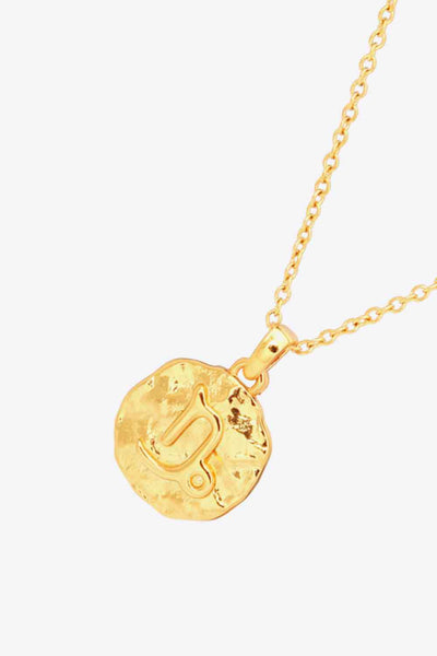 Zodiac Sign Pendant Necklace