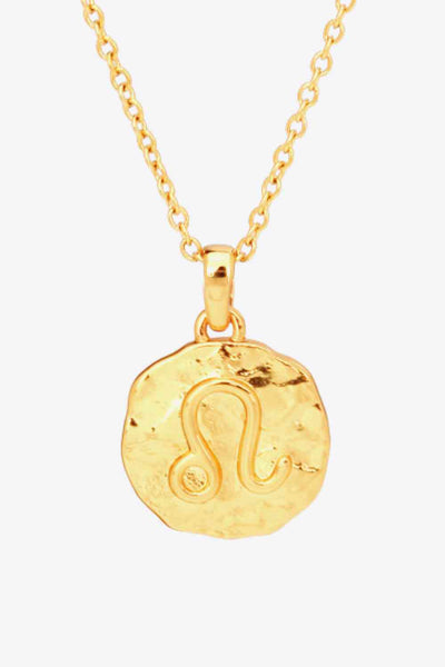 Zodiac Sign Pendant Necklace