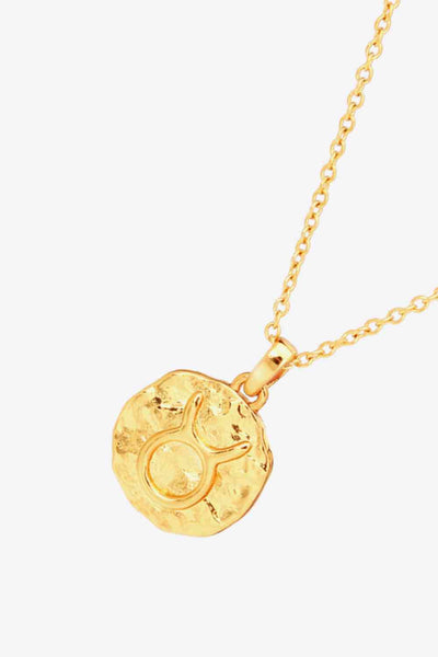 Zodiac Sign Pendant Necklace