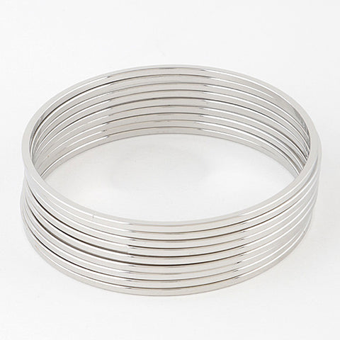 Silver Bracelet Set